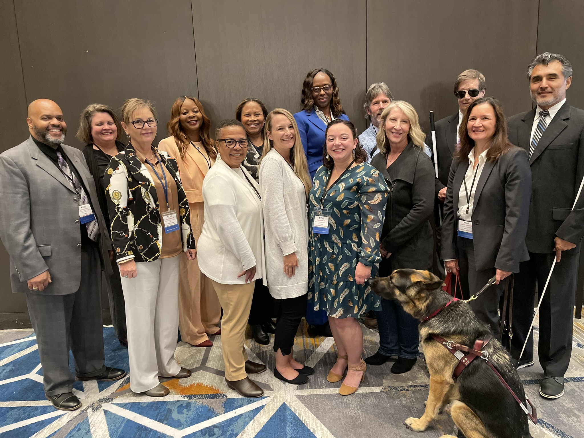 From left, in front: Darline Graham, Cynthia Speight, Natasha Jerde, Rachel Hollen, Tracy Brigham, Shirley Robinson. From left in back: Robert Doyle III, Dacia Johnson, Dorothy Young, Bernice Davis, Dr. Cassondra Williams Stokes, Fred Johnes, Greg Trapp, Carlos Servan. Not pictured: Ashley Townsend and Juanita Barker